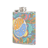 Flasques Motif de cavalier de surf (Gauche)