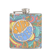 Flasques Motif de cavalier de surf (Devant)