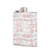 Flasques Motif de cercle de point de polka (Gauche)