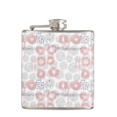 Flasques Motif de cercle de point de polka (Devant)