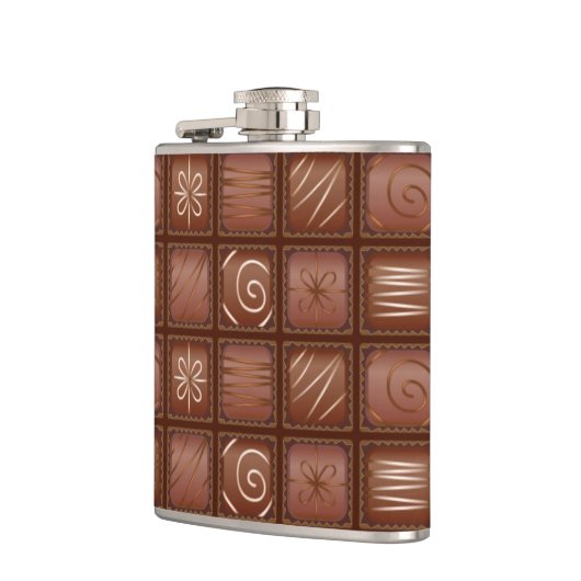 Flasques Motif de chocolat (Gauche)