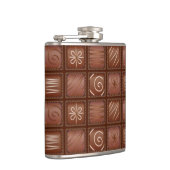 Flasques Motif de chocolat (Droite)