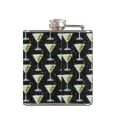 Flasques Motif de cocktails Martini (Dos)