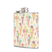 Flasques Motif de cornets de crème glacée (Gauche)