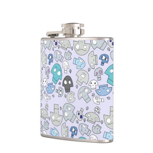 Flasques Motif de crâne (Gauche)