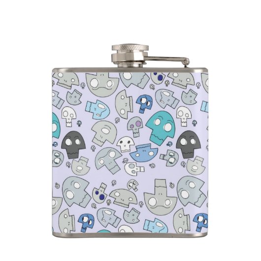 Flasques Motif de crâne (Dos)