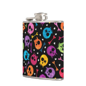 Flasques Motif de crânes (Gauche)