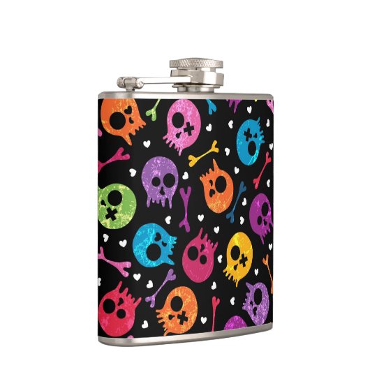 Flasques Motif de crânes (Droite)