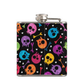 Flasques Motif de crânes (Dos)