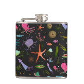 Flasques Motif de créatures de mer (Devant)