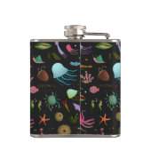 Flasques Motif de créatures de mer (Dos)