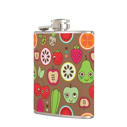 Flasques Motif de cuisine de fruit (Gauche)