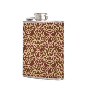 Flasques Motif de damassé sur l'arrière - plan de gradient (Gauche)