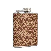 Flasques Motif de damassé sur l'arrière - plan de gradient (Droite)