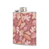 Flasques motif de feuilles de Marsala (Gauche)