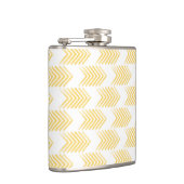 Flasques Motif de flèche tribal jaune (Droite)