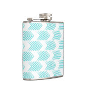 Flasques Motif de flèche Tribal Turquoise (Droite)