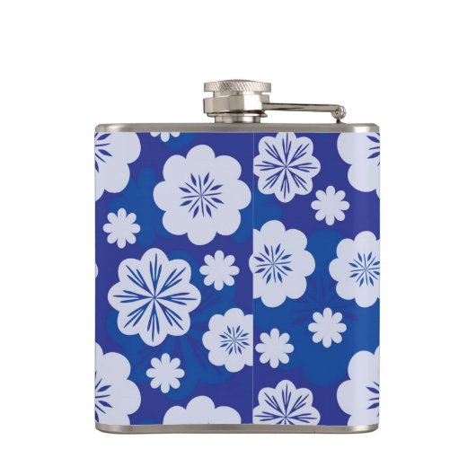 Flasques motif de fleur (Dos)