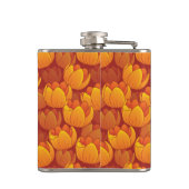 Flasques Motif de fleur d'or (Dos)