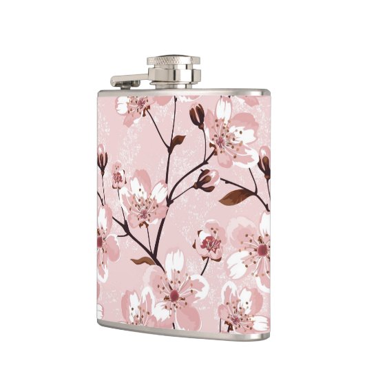 Flasques Motif de fleurs de fleurs de cerisier (Gauche)