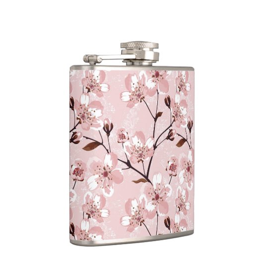 Flasques Motif de fleurs de fleurs de cerisier (Droite)