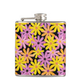 Flasques Motif de fleurs de Gerbera, arrière - plan (Devant)