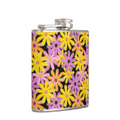 Flasques Motif de fleurs de Gerbera, arrière - plan (Droite)