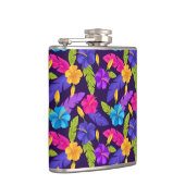 Flasques Motif de fleurs Feuilles tropicales colorées (Droite)