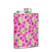 Flasques Motif de fleurs pétunia rose (Droite)