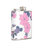 Flasques Motif DE FLEURS ROSE ET PURPLE (Droite)