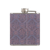 Flasques Motif de fleurs violettes (Dos)