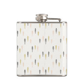 Flasques Motif de forêt d'arbre de Noël (Dos)