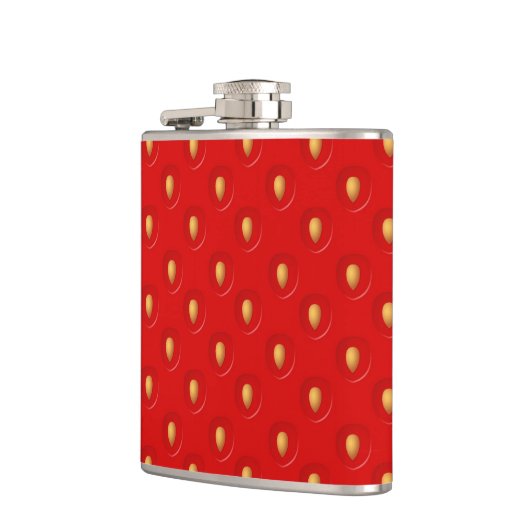 Flasques Motif de fraise (Gauche)