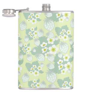 Flasques Motif de fraises