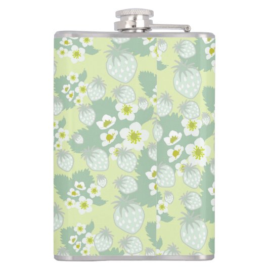 Flasques Motif de fraises (Dos)