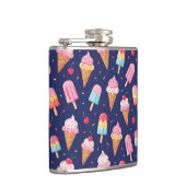 Flasques Motif de glace, popsicles et cerises (Droite)