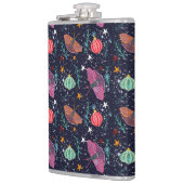 Flasques Motif de la teigne et de l'ornement de Noël (Gauche)