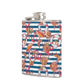 Flasques Motif De L'Amidon Et De La Grève (Gauche)