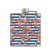 Flasques Motif De L'Amidon Et De La Grève (Dos)