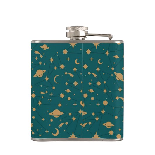 Flasques Motif de l'espace (Dos)