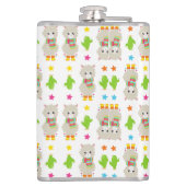 Flasques Motif De Llamas, Cute Llamas, Alpacas, Cactus (Dos)