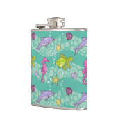 Flasques Motif de mer d'été (Gauche)