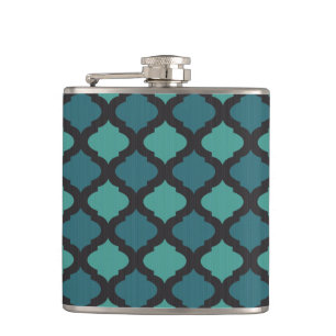Flasques Motif de mosaïque dans le style arabe