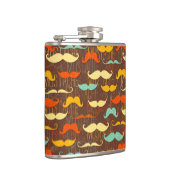Flasques Motif de moustache (Droite)