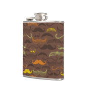 Flasques Motif de moustache, rétro style 5 (Gauche)