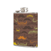 Flasques Motif de moustache, rétro style 5 (Gauche)