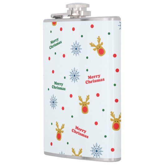 Flasques Motif de Noël (Gauche)