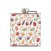 Flasques Motif de nourriture (Dos)