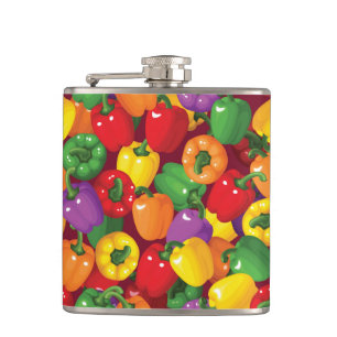 Flasques Motif de paprika