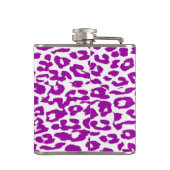 Flasques Motif de peau violet léopard (Dos)